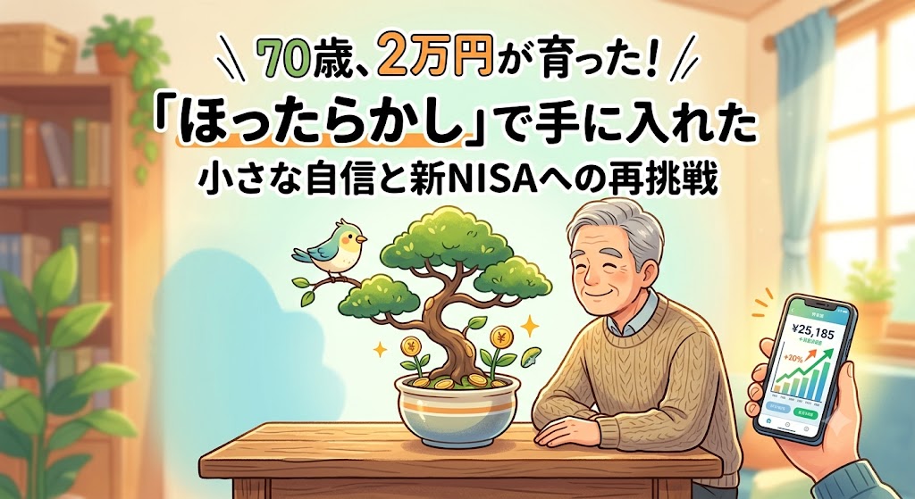 2万円ほったらかし