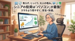 投資画面パソコンが最適